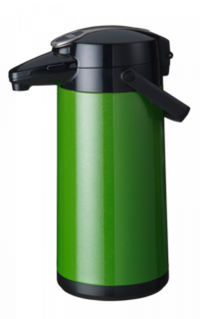 Product angle 1 - Airpot Furento green metallic