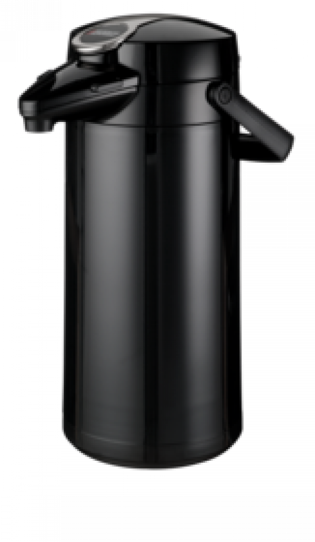 Product angle 1 - Airpot Furento glass innerpot (black) 