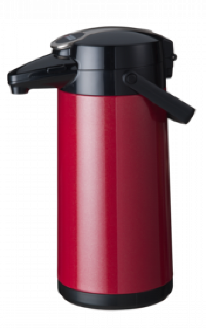 Product angle 1 - Airpot Furento red metallic